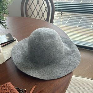 Grey Felt Hat